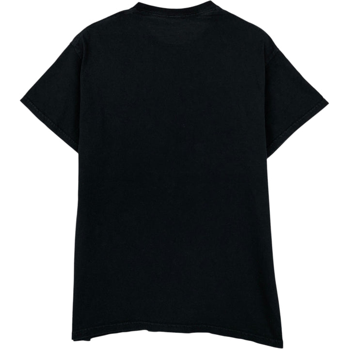 RED HOT CHILI PEPPERS Red Hot Chili Peppers Band T-shirt Band T Men's M size cotton black type Vintage Second Hand