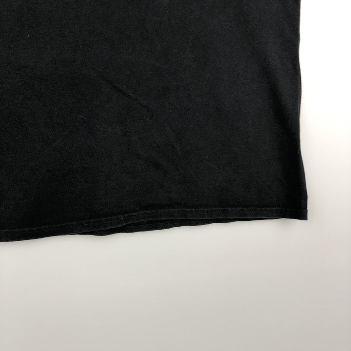 THE BEATLES Band T-shirt, Men's L size unclear black type Vintage Second Hand