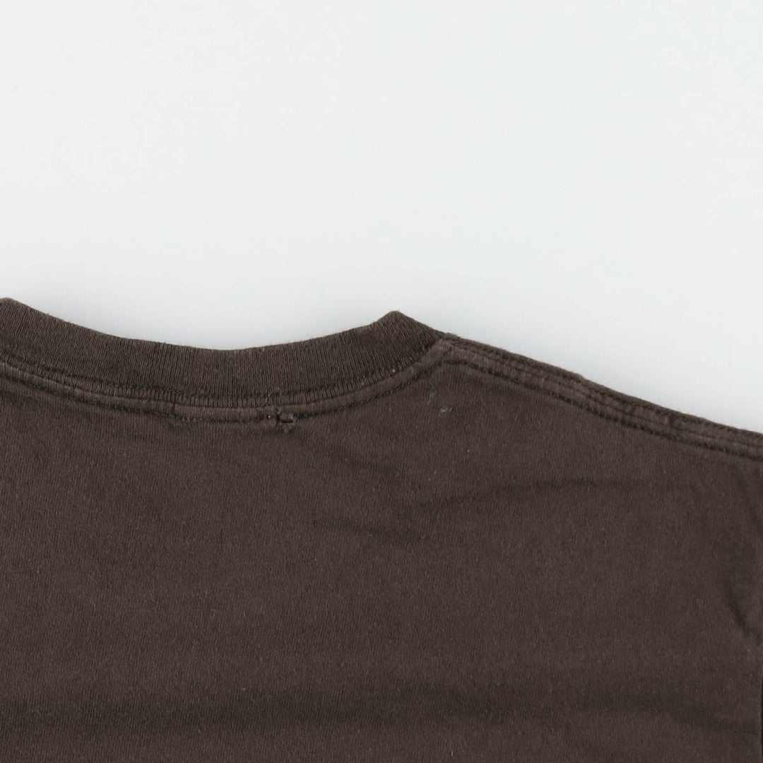 NIRVANA Nirvana Band T-shirt Band T Men's S size cotton brown type Vintage Second Hand