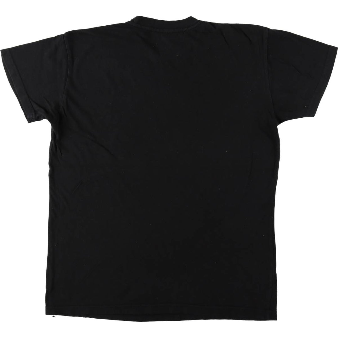 THE BEATLES Band T-shirt, Men's M size cotton black type Vintage Second Hand