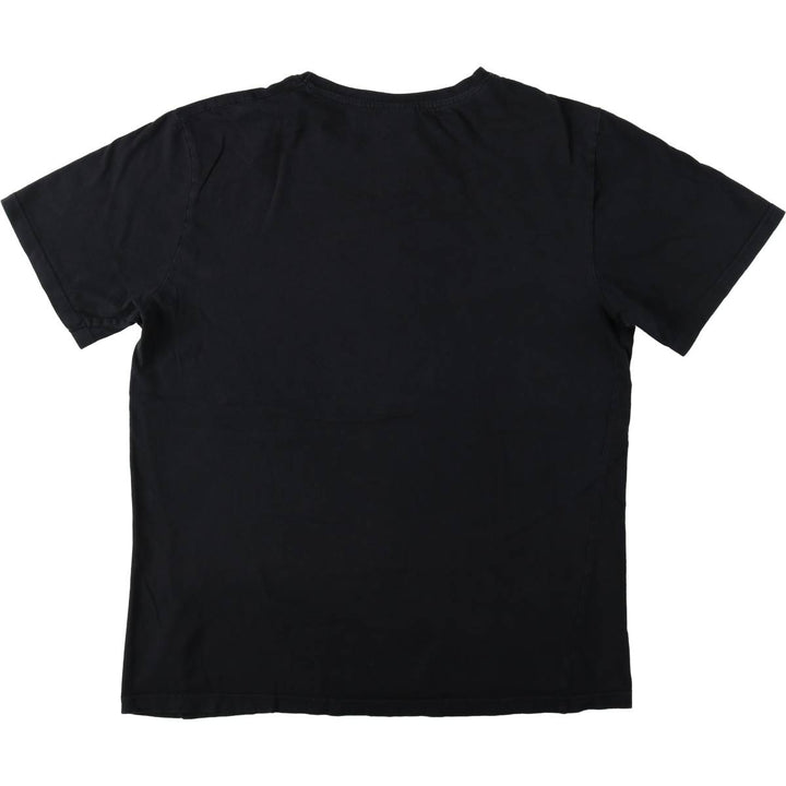 NIRVANA Nirvana Band T-shirt, Band T, Men's M size cotton black type Vintage Second Hand