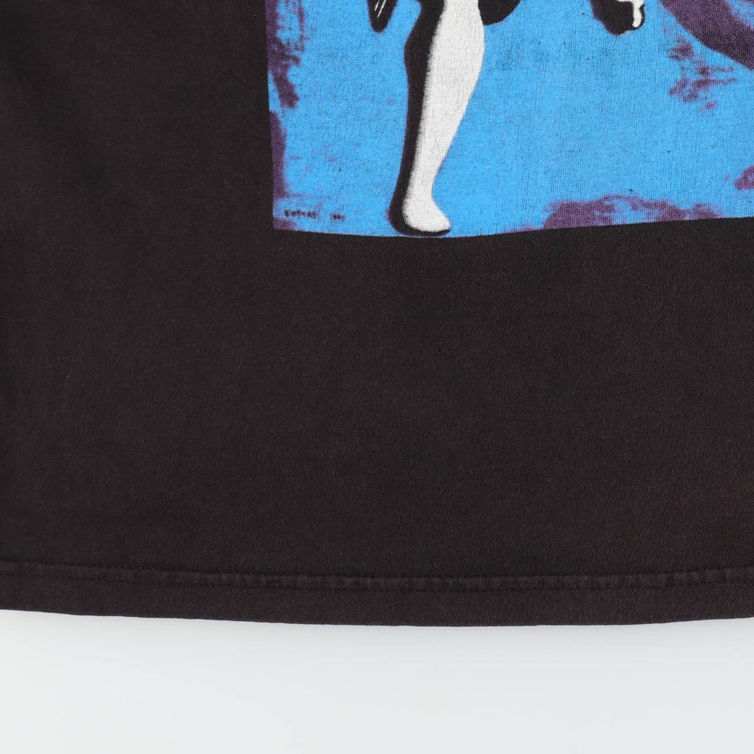 GUNS N' ROSES Guns N' Roses Band T-Shirt Band Tee Men's XL unclear black type Vintage Second Hand