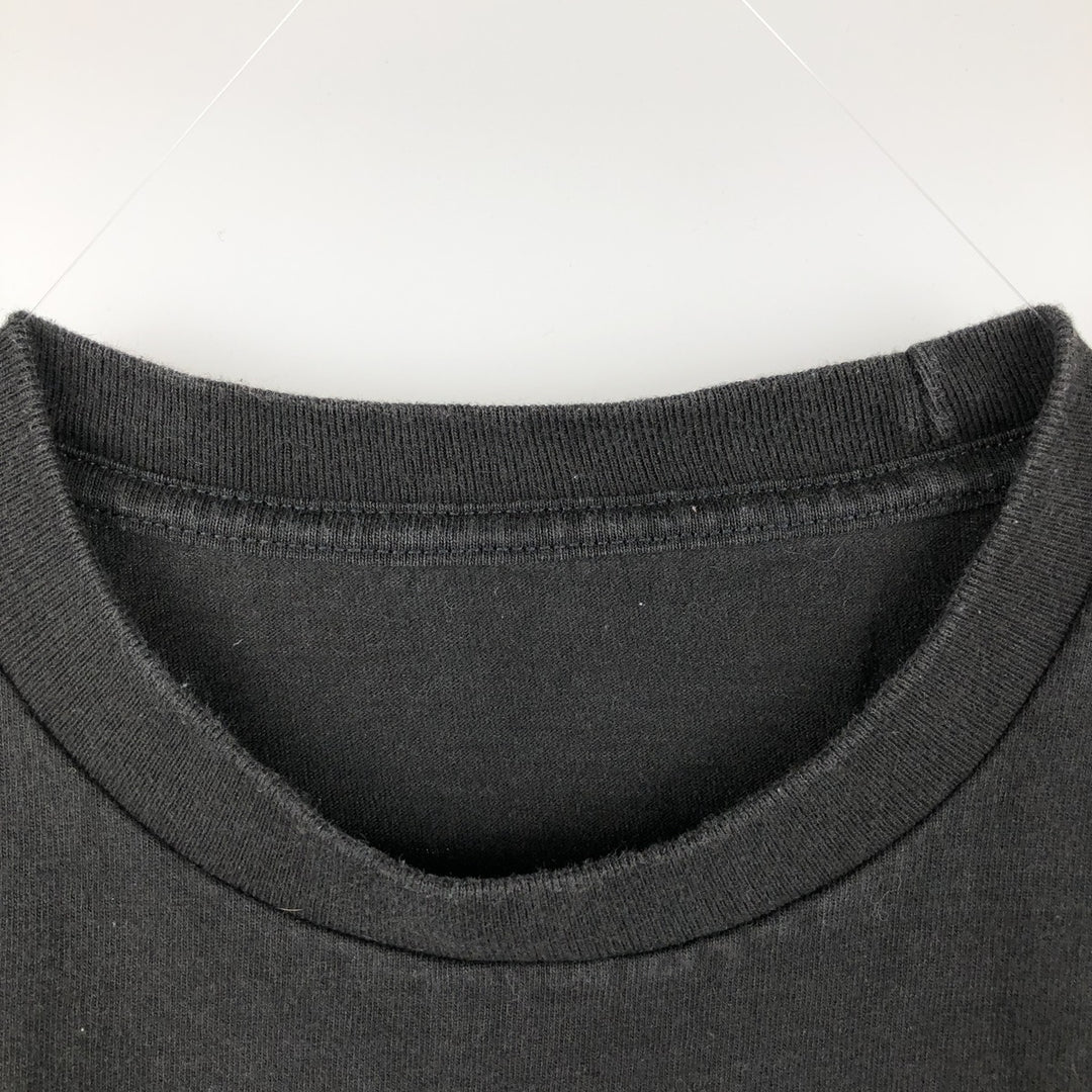 TRAVIS SCOTT rap t-shirt, men's size XL (approx.) unclear black type Vintage Second Hand