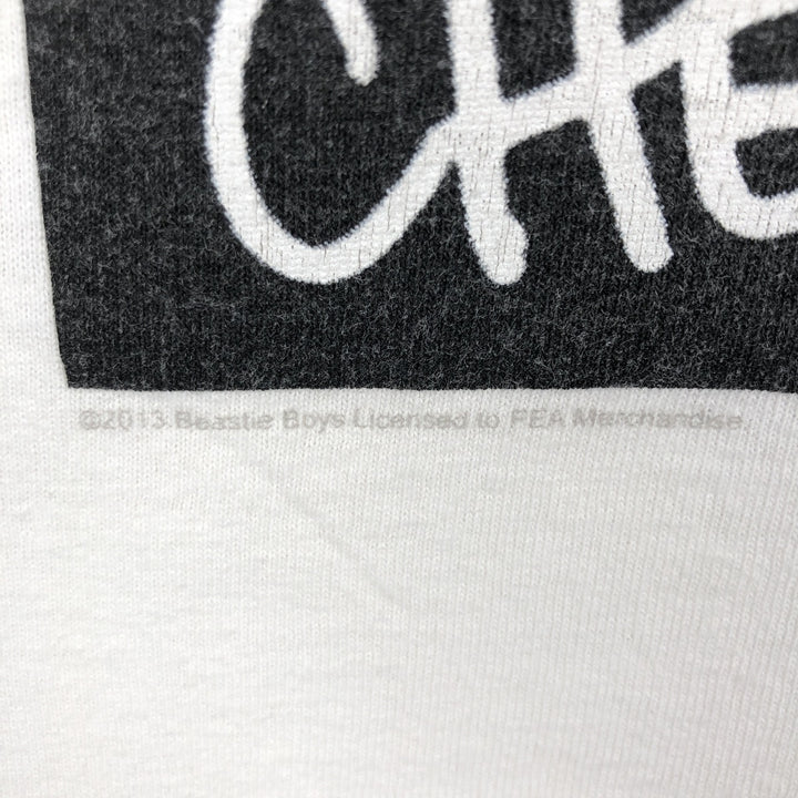 Gildan Heavy Cotton Beastie Boys Rap T-Shirt (Men's Size M) cotton white type Vintage Second Hand