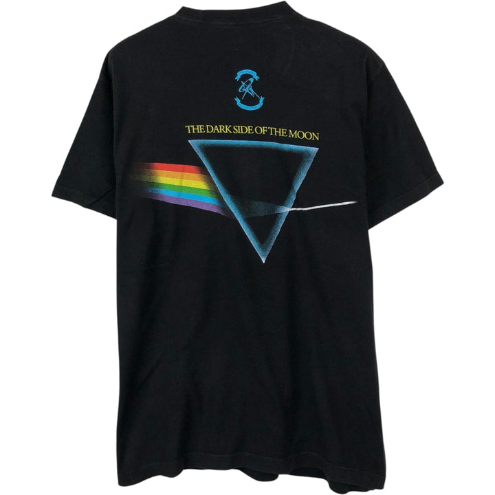 PINK FLOYD Pink Floyd Band T-shirt Band T Men's L size cotton black type Vintage Second Hand