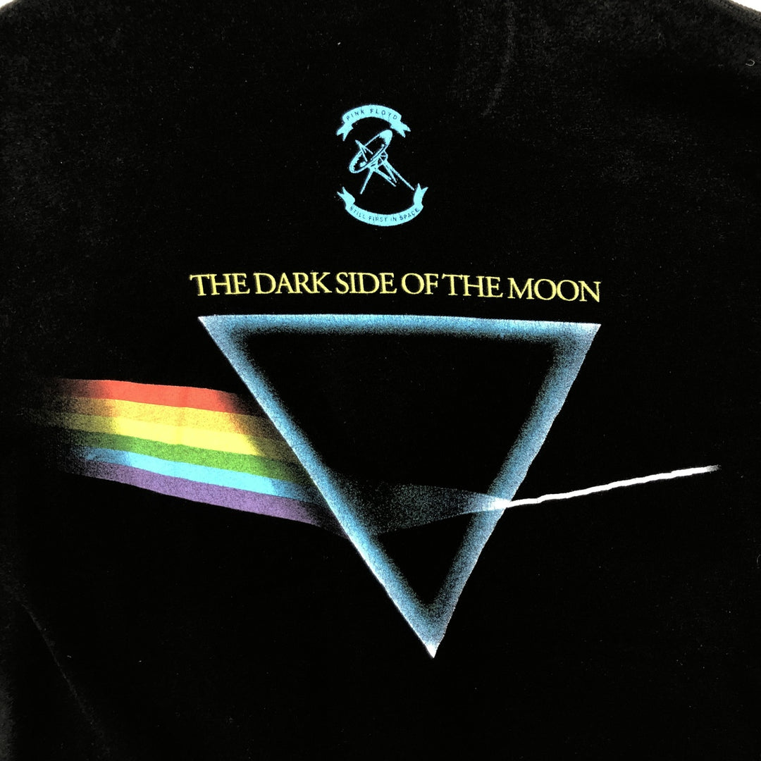PINK FLOYD Pink Floyd Band T-shirt Band T Men's L size cotton black type Vintage Second Hand