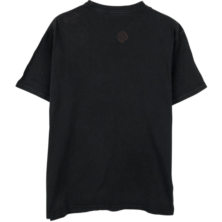 RED HOT CHILI PEPPERS Red Hot Chili Peppers Band T-shirt Band T Men's M size cotton black type Vintage Second Hand