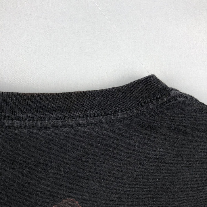 RED HOT CHILI PEPPERS Red Hot Chili Peppers Band T-shirt Band T Men's M size cotton black type Vintage Second Hand