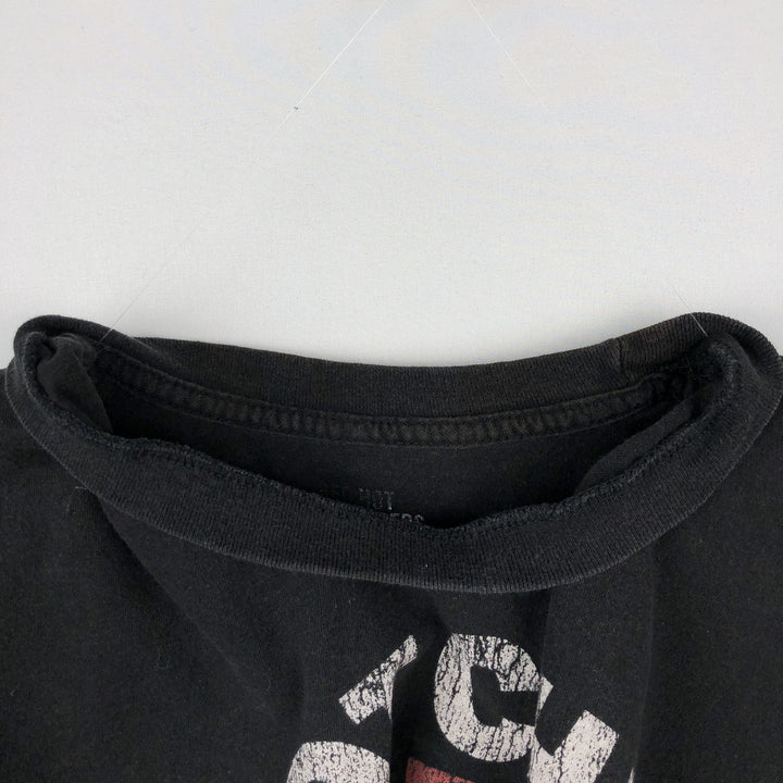 RED HOT CHILI PEPPERS Red Hot Chili Peppers Band T-shirt Band T Men's M size cotton black type Vintage Second Hand