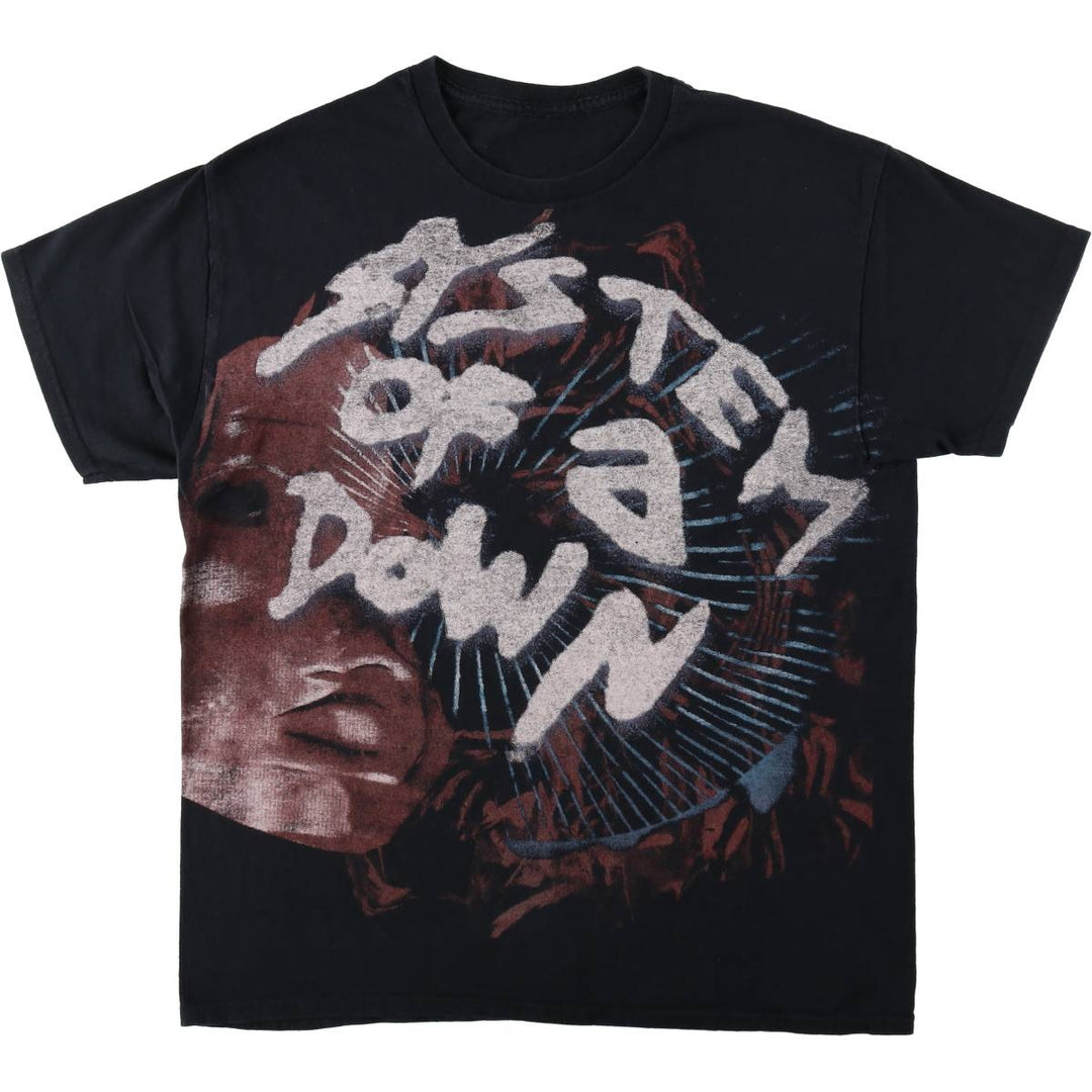 System of a Down Band T-shirt, Men's XL unclear black type Vintage Second Hand