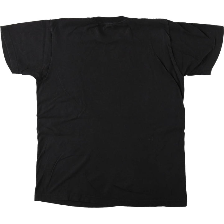 MISFITS Skull Pattern Band T-shirt, Men's M size cotton black type Vintage Second Hand