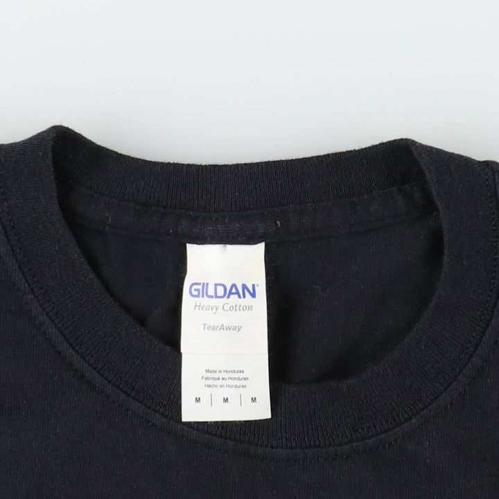 Gildan Justin Bieber Band T-shirt, Men's M size cotton black type Vintage Second Hand