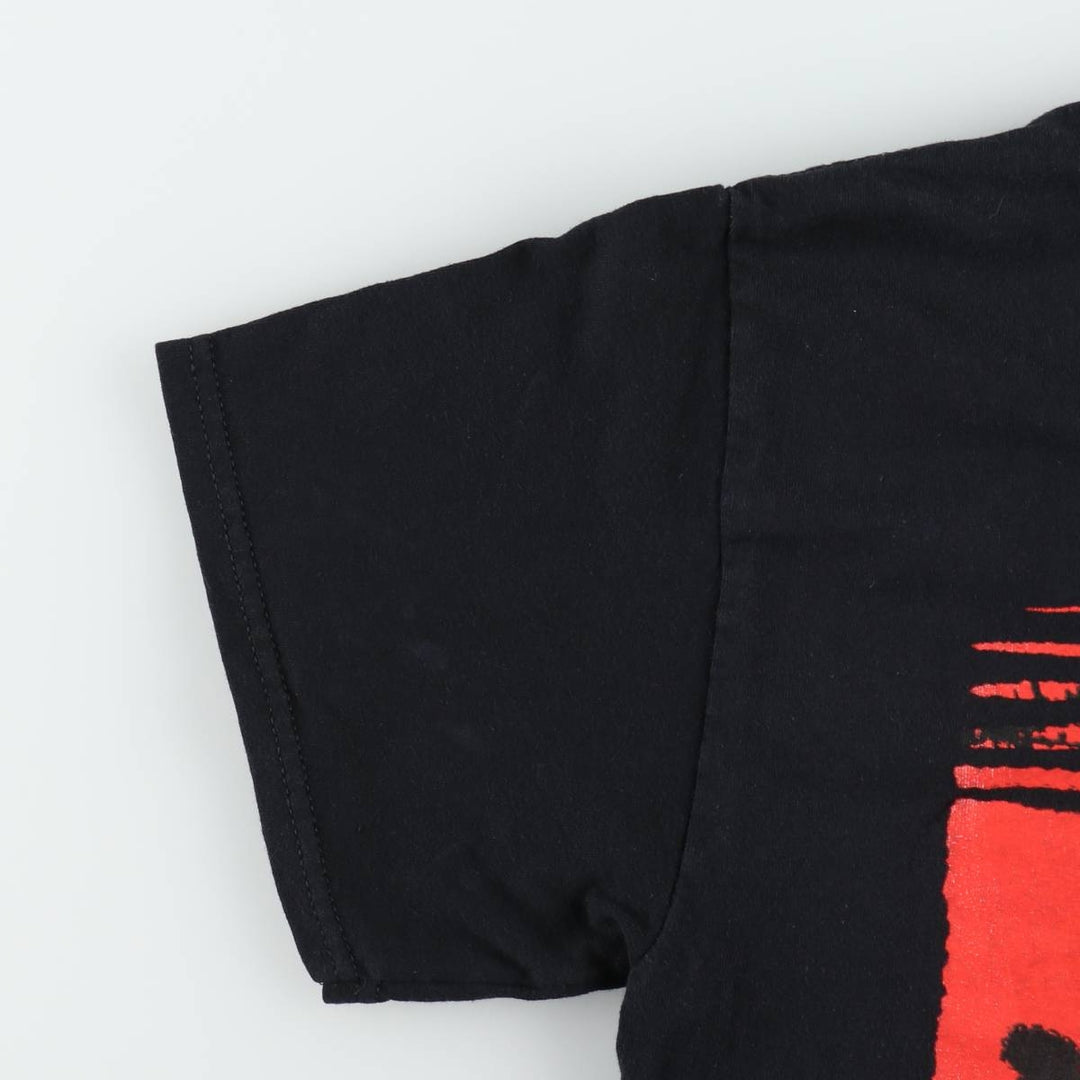 KORN band T-shirt, band T, men's size L cotton black type Vintage Second Hand
