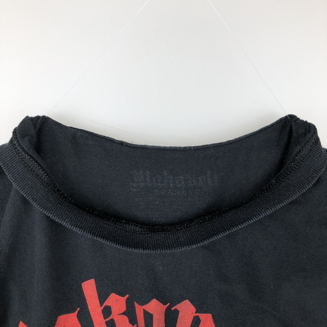 2pac Rap T-shirt, Men's XL size unclear black type Vintage Second Hand