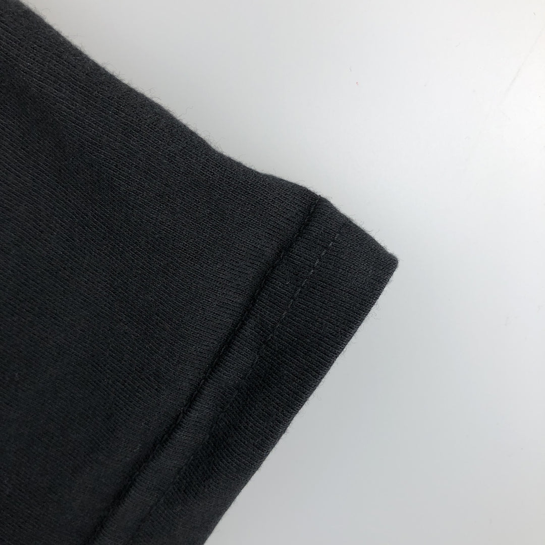 BILLIE EILISH Band T-shirt, Made in USA, Men's XXL equivalent. cotton black type Vintage Second Hand
