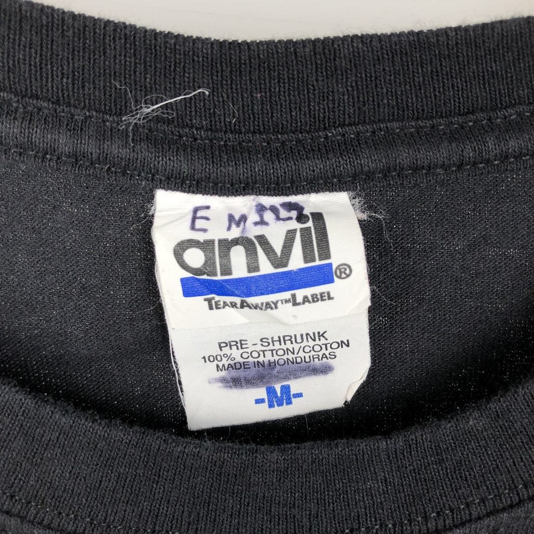 Anvil BACK STREET BOYS Band T-Shirt (Men's Size M) cotton black type Vintage Second Hand