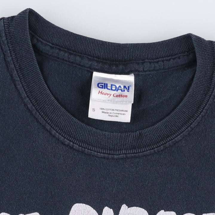 Gildan GILDAN ONE DIRECTION One Direction Band T-shirt Band T Men's S equivalent cotton black type Vintage Second Hand