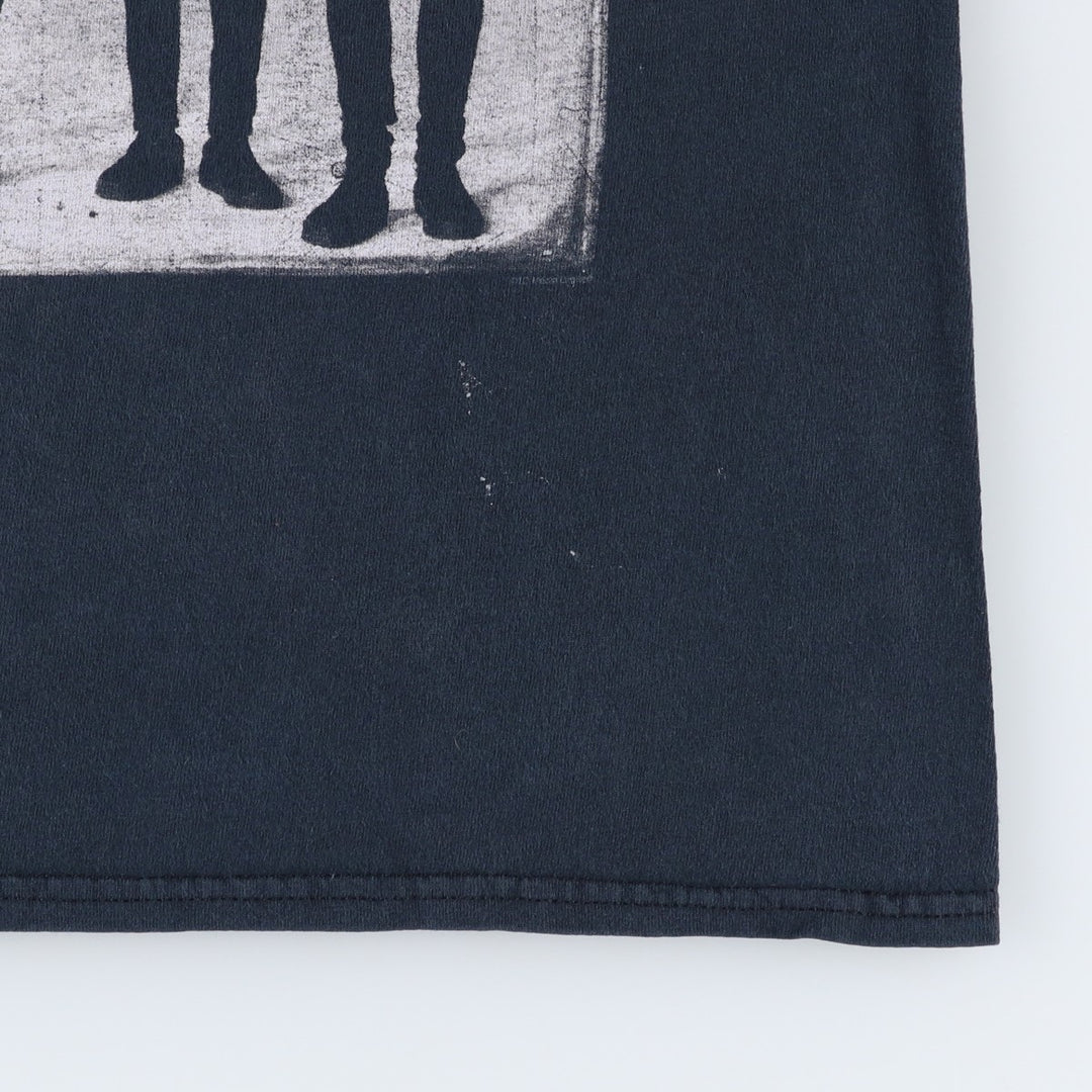 Gildan GILDAN ONE DIRECTION One Direction Band T-shirt Band T Men's S equivalent cotton black type Vintage Second Hand