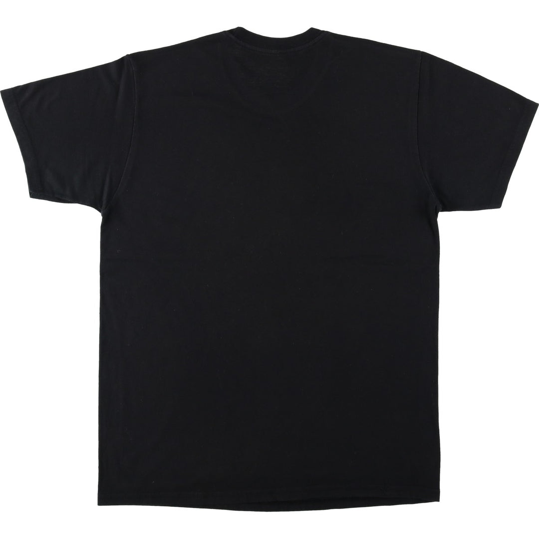 The Rolling Stones Band T-shirt, Band T, Men's L size cotton black type Vintage Second Hand
