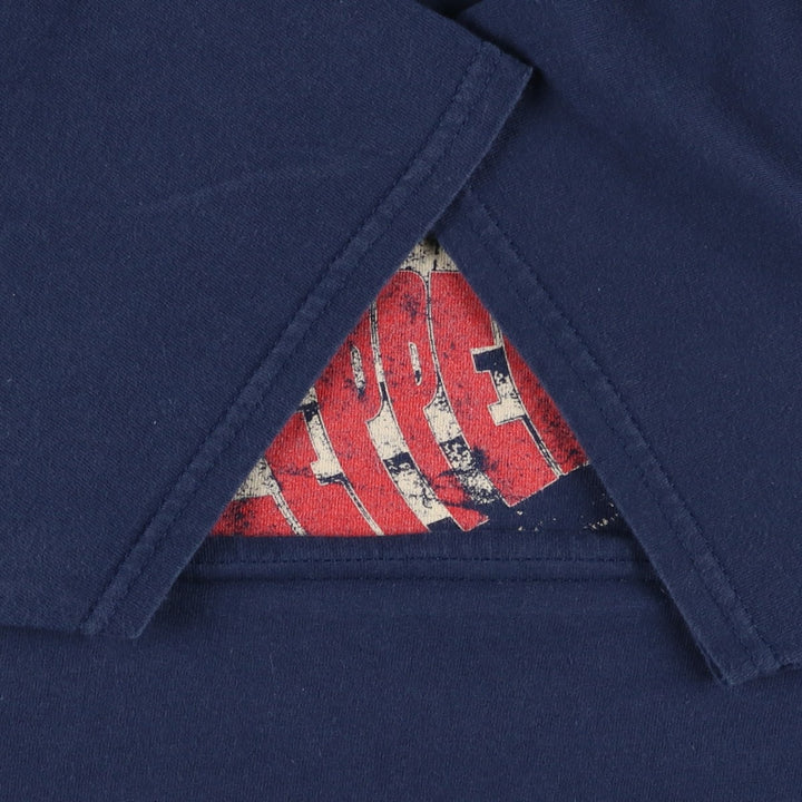 LED ZEPPELIN American flag design band t-shirt, men's size XL equivalent. unclear navy blue type Vintage Second Hand