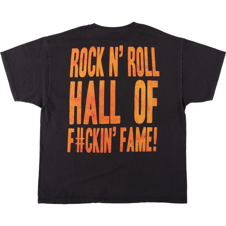 Hanes Alice Cooper Band T-Shirt (Men's XL equivalent) cotton black type Vintage Second Hand