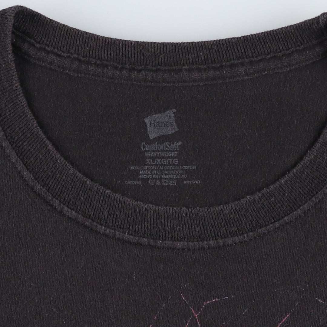Hanes Alice Cooper Band T-Shirt (Men's XL equivalent) cotton black type Vintage Second Hand