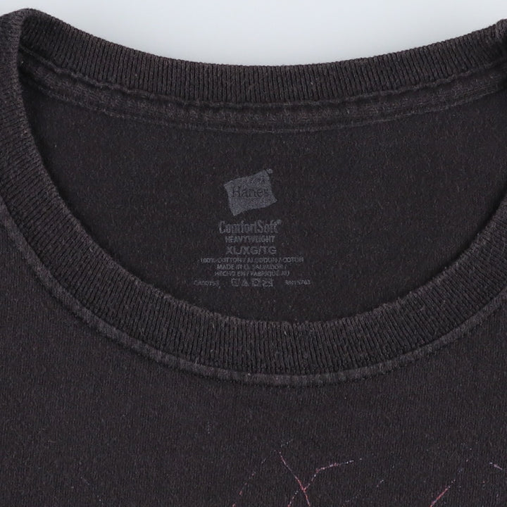 Hanes Alice Cooper Band T-Shirt (Men's XL equivalent) cotton black type Vintage Second Hand