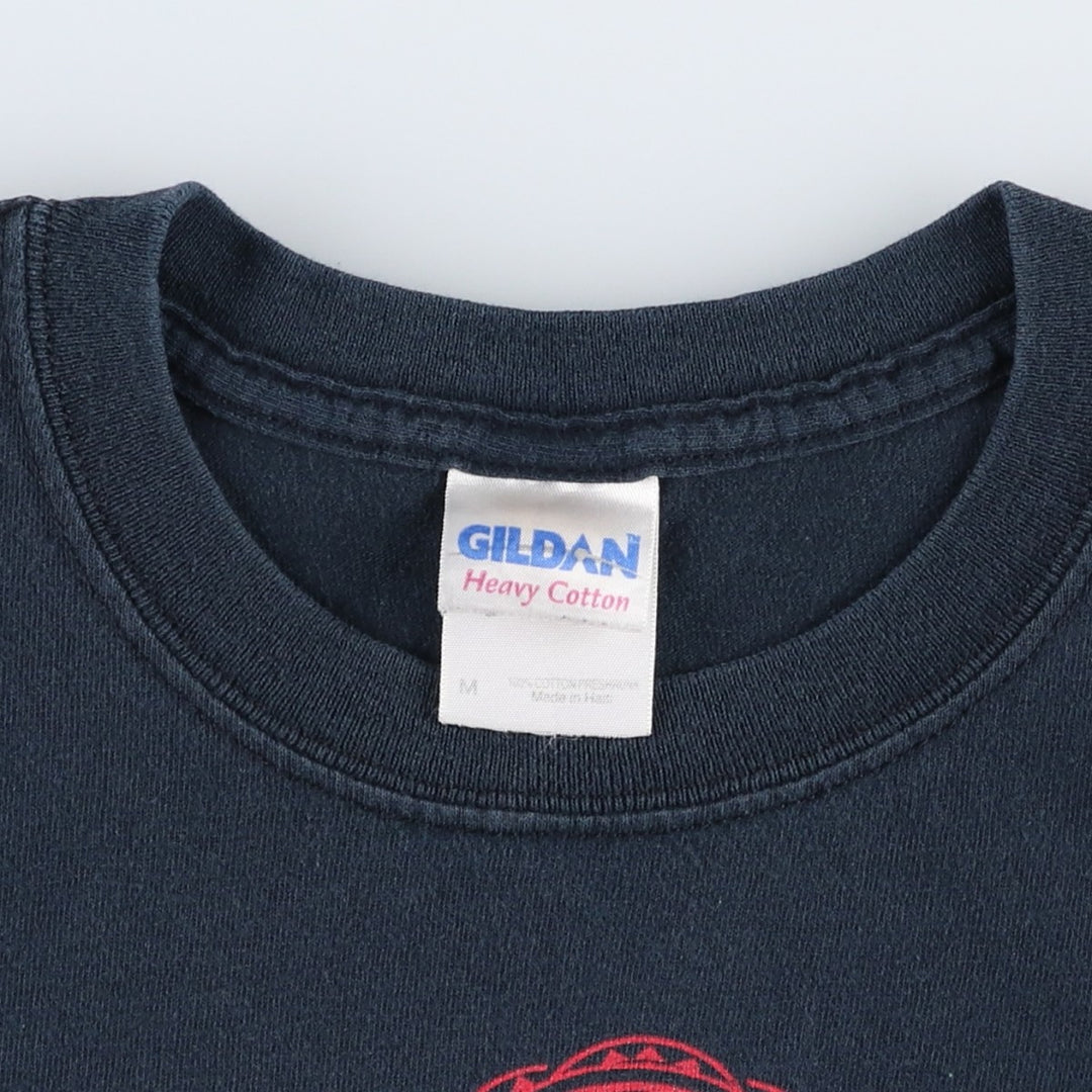 Gildan AC cotton black type Vintage Second Hand