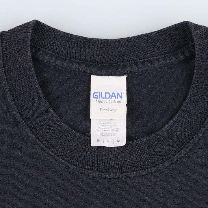 Gildan GILDAN SUBLIME Band T-shirt, Men's M size cotton black type Vintage Second Hand
