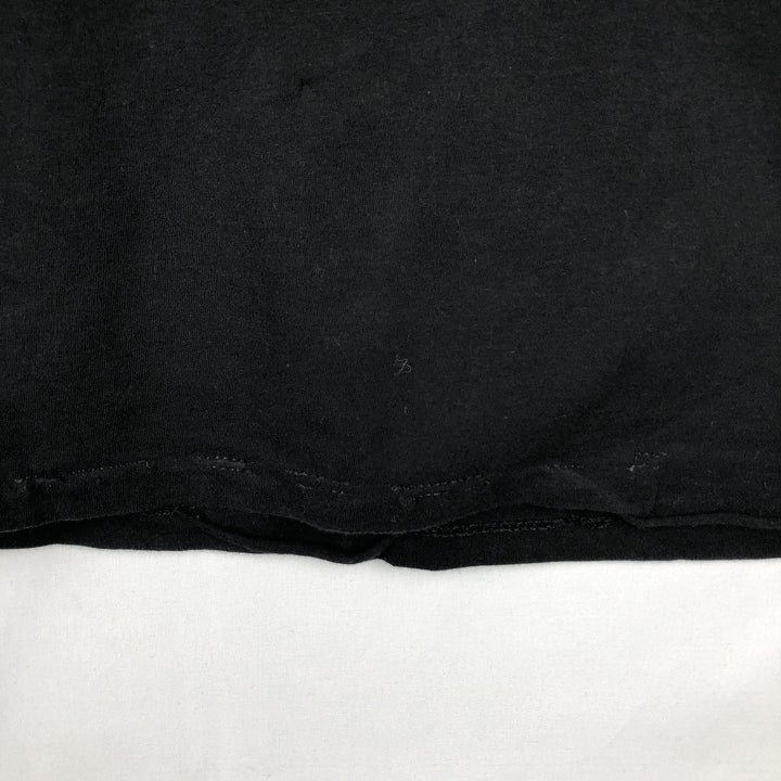 METALLICA Skull Pattern Band T-shirt Band Tee Men's L size cotton black type Vintage Second Hand