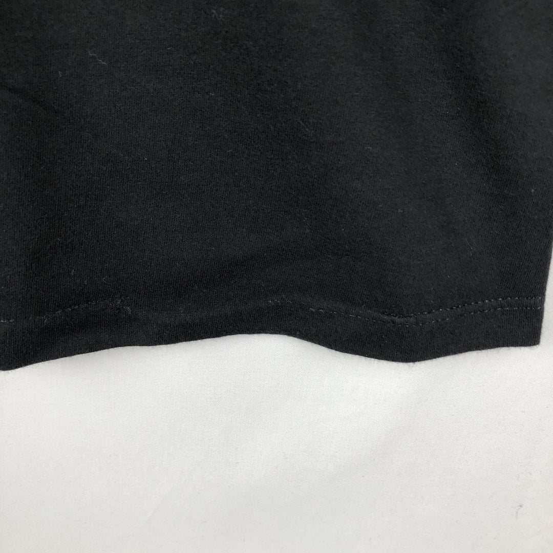 METALLICA Skull Pattern Band T-shirt Band Tee Men's L size cotton black type Vintage Second Hand