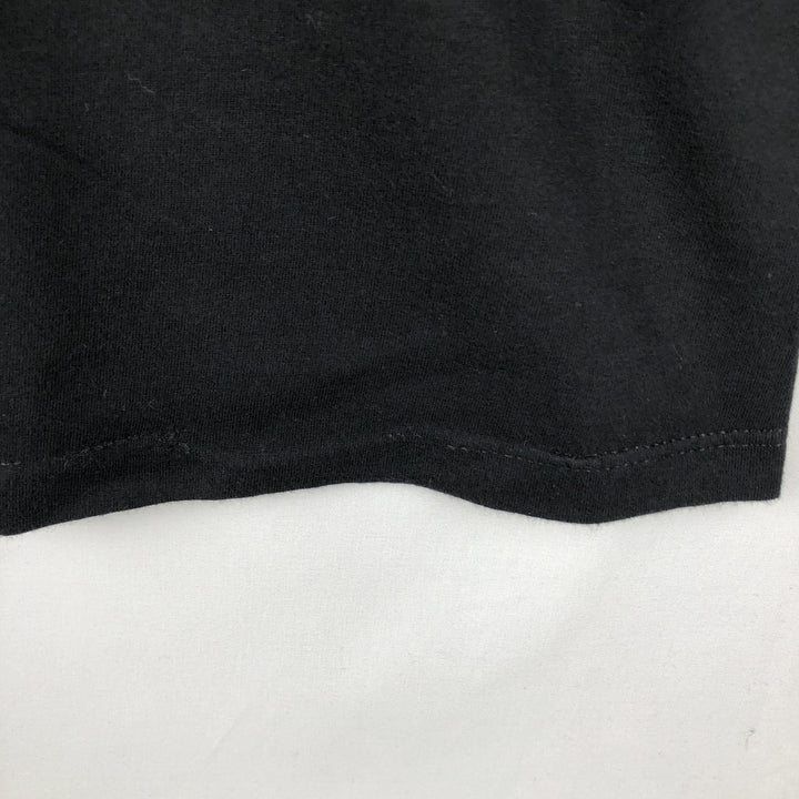 METALLICA Skull Pattern Band T-shirt Band Tee Men's L size cotton black type Vintage Second Hand