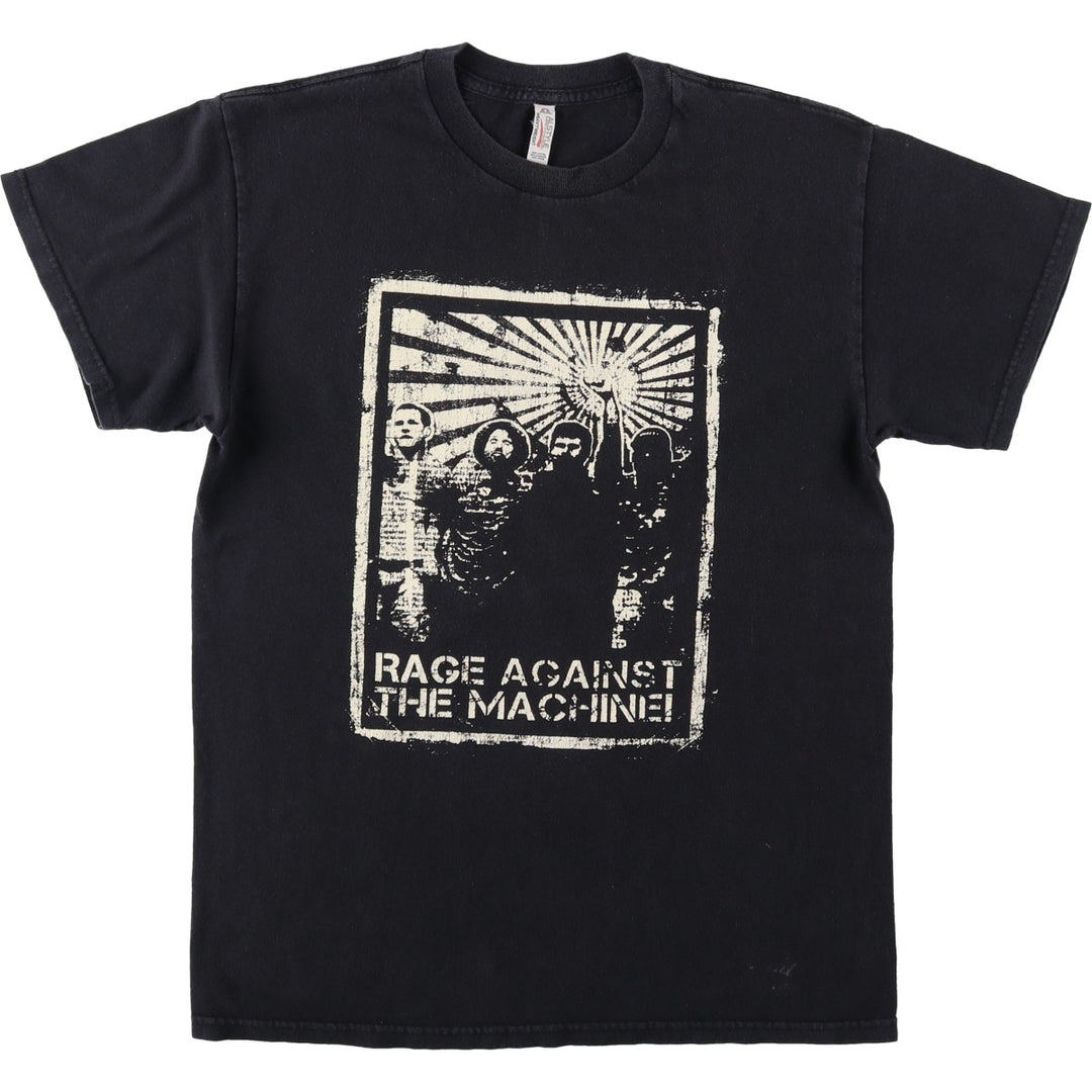 ALSTYLE Rage Against the Machine Band T-shirt (Men's Size M) cotton black type Vintage Second Hand