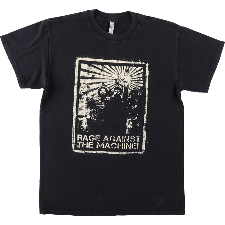 ALSTYLE Rage Against the Machine Band T-shirt (Men's Size M) cotton black type Vintage Second Hand