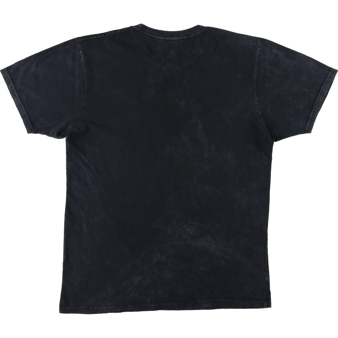 METALLICA Band T-Shirt, Made in Mexico, Men's Size M (approx.) cotton black type Vintage Second Hand