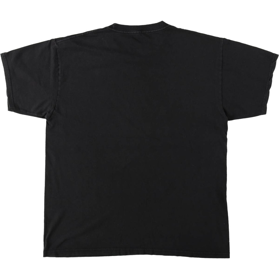 NIRVANA Nirvana Band T-shirt, Band T, Men's L size cotton black type Vintage Second Hand