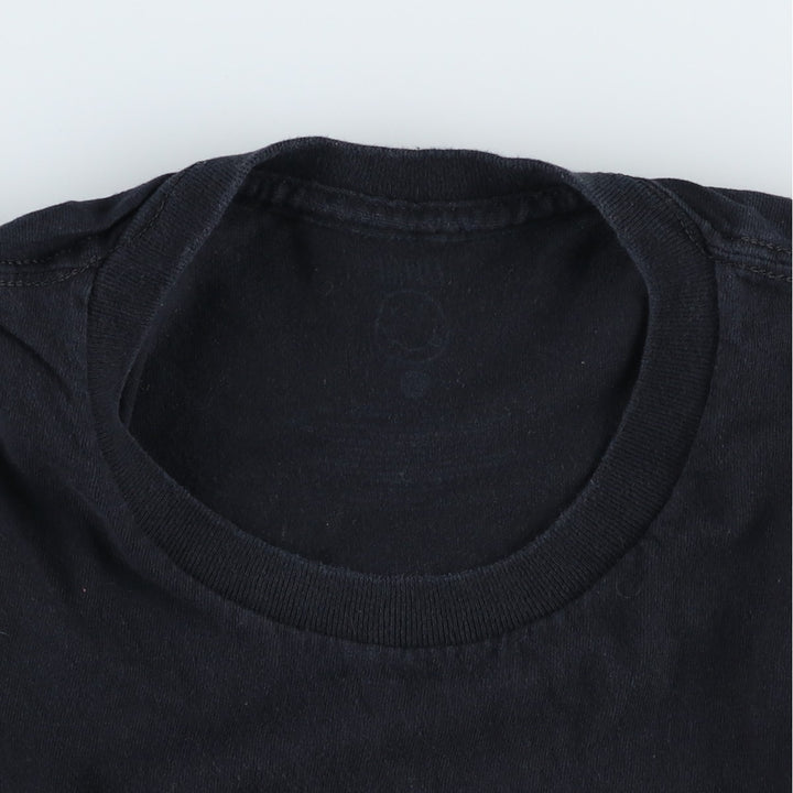 NIRVANA Nirvana Band T-shirt, Band T, Men's L size cotton black type Vintage Second Hand