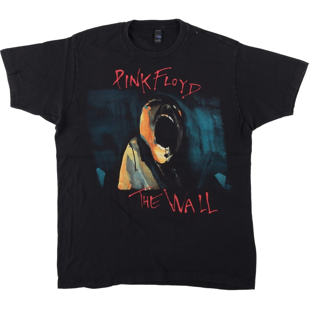 Tultex Pink Floyd Band T-Shirt, Men's Size L cotton black type Vintage Second Hand