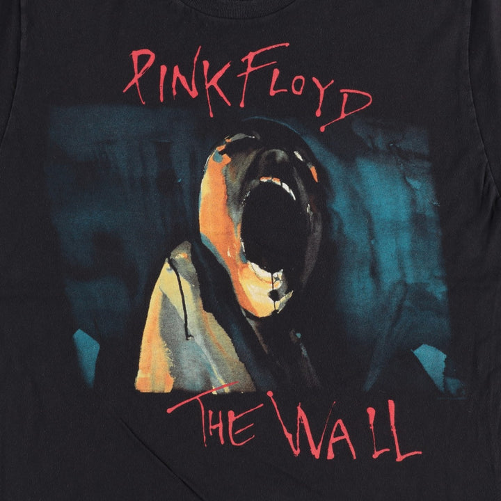 Tultex Pink Floyd Band T-Shirt, Men's Size L cotton black type Vintage Second Hand