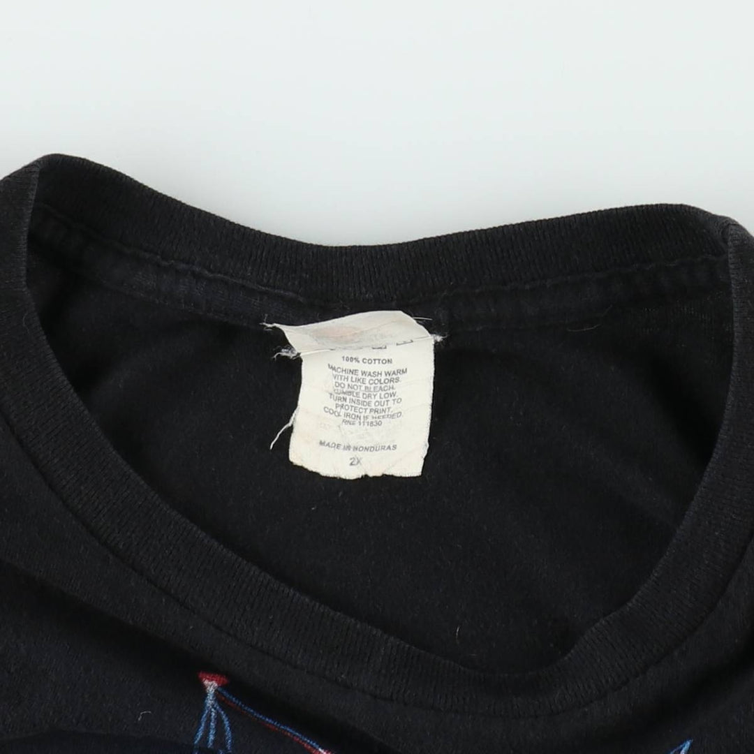 BAY ISLAND LINKIN PARK Band T-shirt (Men's XXL equivalent) cotton black type Vintage Second Hand