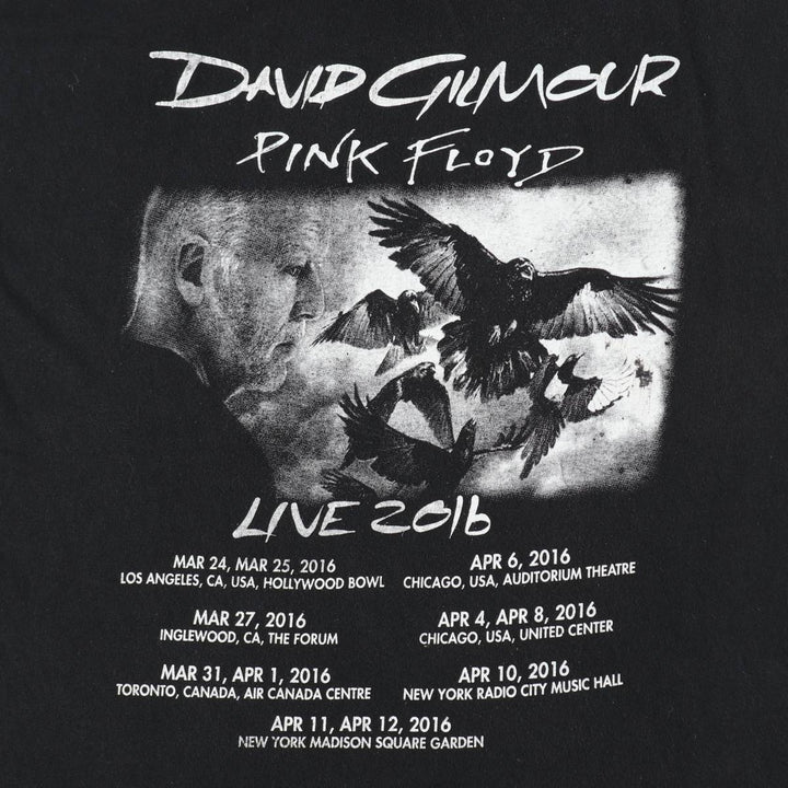PINK FLOYD THE WALL Band T-shirt (Men's size L equivalent) unclear black type Vintage Second Hand