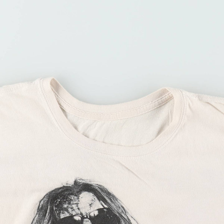 Rob Zombie Rob Zombie Band T-shirt Band T Men's L size cotton white type Vintage Second Hand