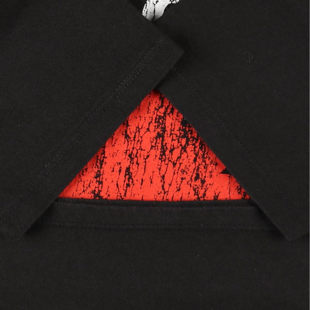 RED HOT CHILI PEPPERS Red Hot Chili Peppers Band T-shirt Band T Men's M size unclear black type Vintage Second Hand