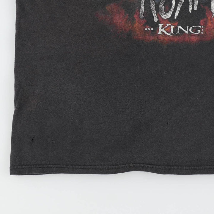 SLIPKNOT Slipknot Band T-shirt Band T Men's XL size unclear Charcoal Vintage Second Hand