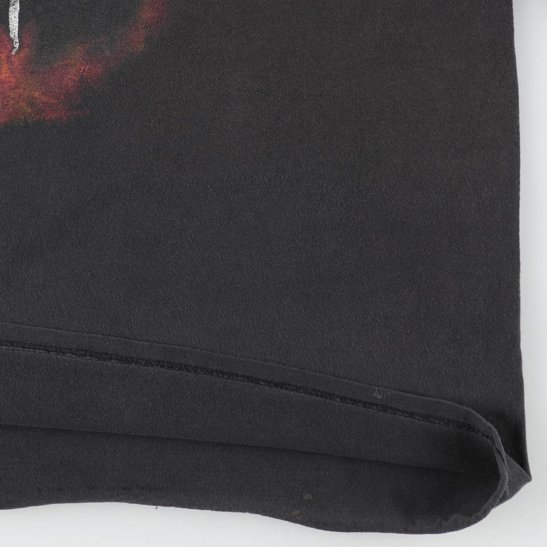 SLIPKNOT Slipknot Band T-shirt Band T Men's XL size unclear Charcoal Vintage Second Hand