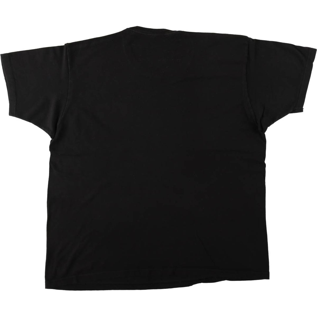 THE CLASH Clash Band T-shirt Band T Men's L size unclear black type Vintage Second Hand