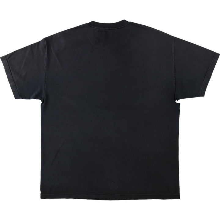 MEGADETH Fire Pattern Band T-Shirt (Men's XL equivalent) unclear Charcoal Vintage Second Hand