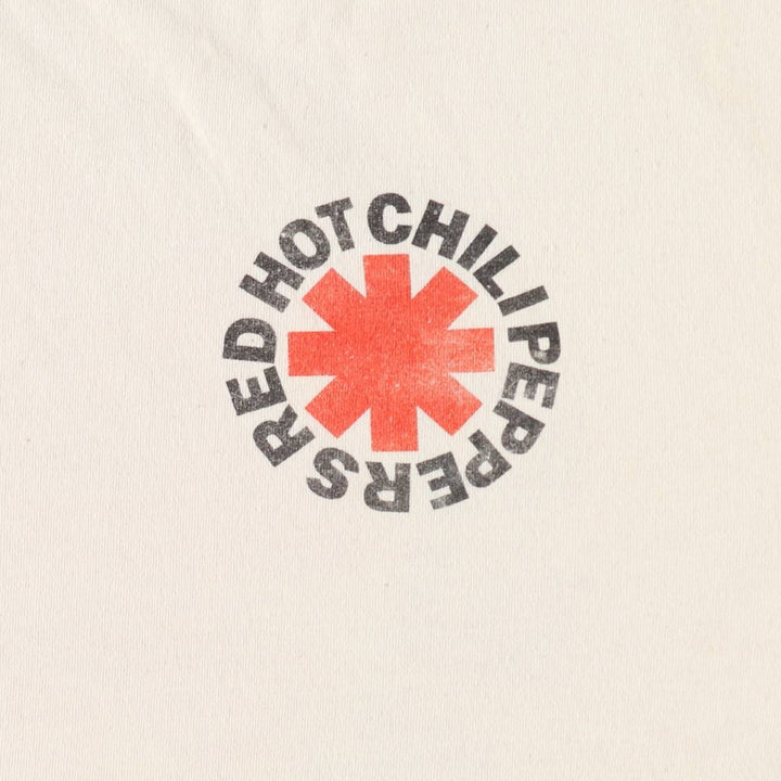 RED HOT CHILI PEPPERS Red Hot Chili Peppers Band T-shirt Band T Men's XL equivalent cotton unbleached Vintage Second Hand