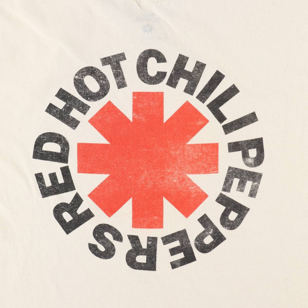RED HOT CHILI PEPPERS Red Hot Chili Peppers Band T-shirt Band T Men's XL equivalent cotton unbleached Vintage Second Hand