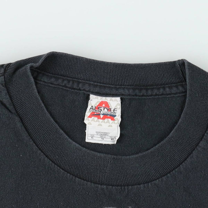 2000'S ALSTYLE THE WHO Band T-shirt, Men's XL equivalent cotton Charcoal Vintage Second Hand